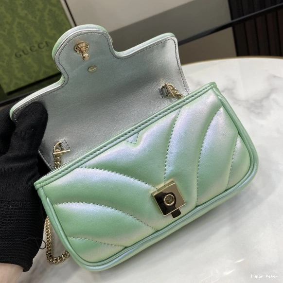 Hyper Peter bag GUCCI mini Marmont GG super 0727
